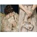 22006 BEIGE ZOYA CELEBRITY HEAVY EMBROIDERED INDIAN BRIDAL WEDDING LEHENGA